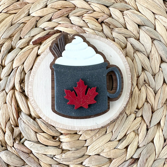 Maple Leaf Mug Magnet