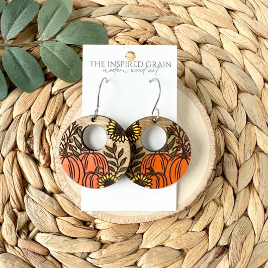 Pumpkin Harvest Earrings