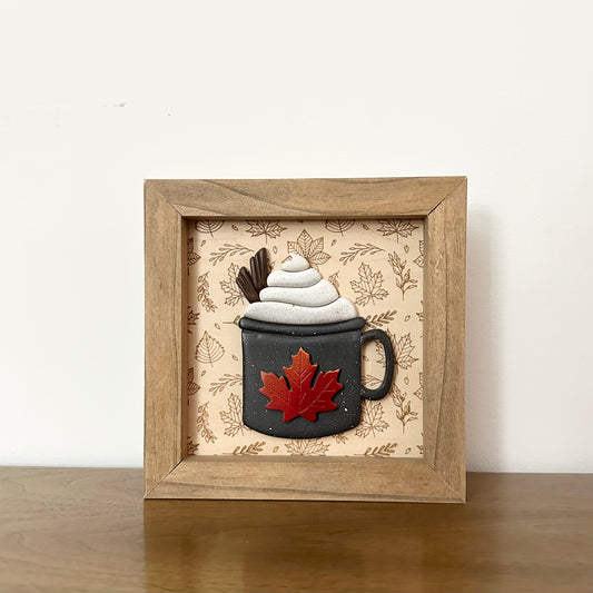 Maple Leaf Mug 3D Sign