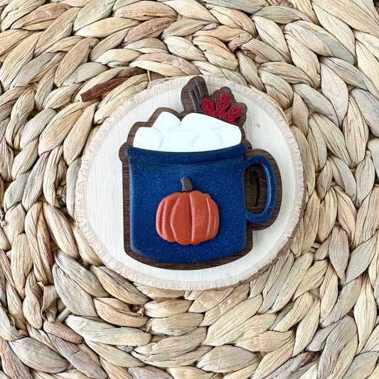 Pumpkin Spice Mug Magnet