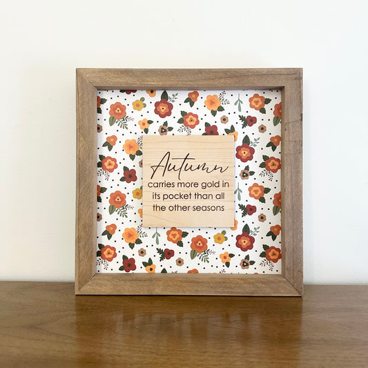 Fall Quote Sign - Autumn