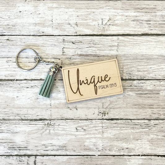 Scripture Keychain - Unique